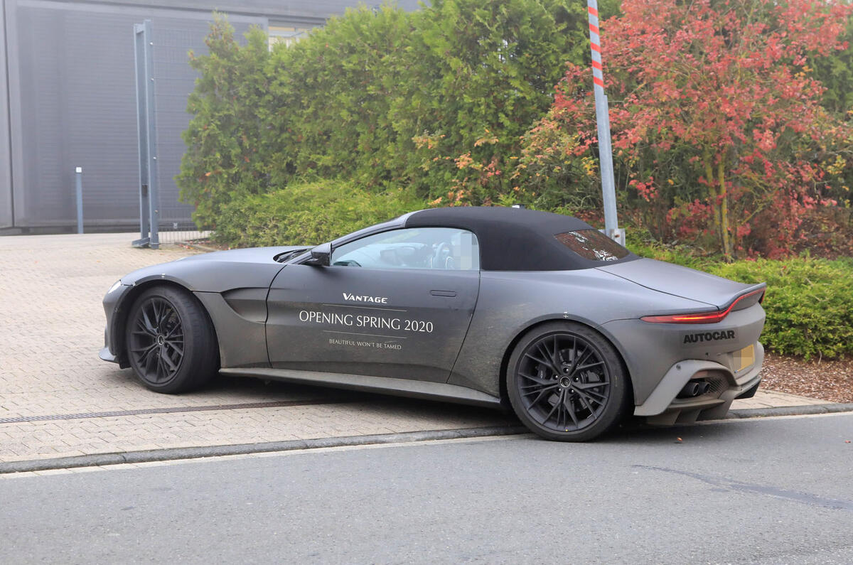 2020 Aston Martin Vantage prototype