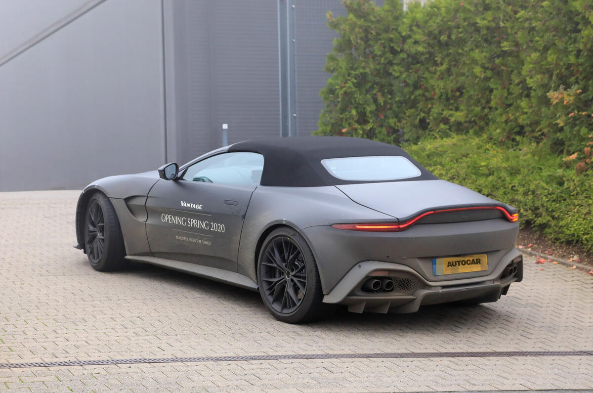 2020 Aston Martin Vantage prototype
