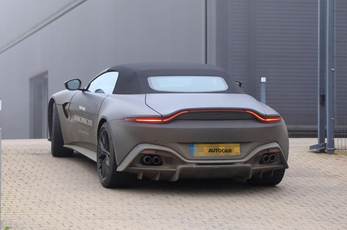 2020 Aston Martin Vantage prototype