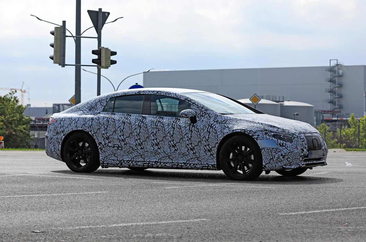 2021 Mercedes-Benz EQS prototype - front 2021 Mercedes-Benz EQS prototype - front