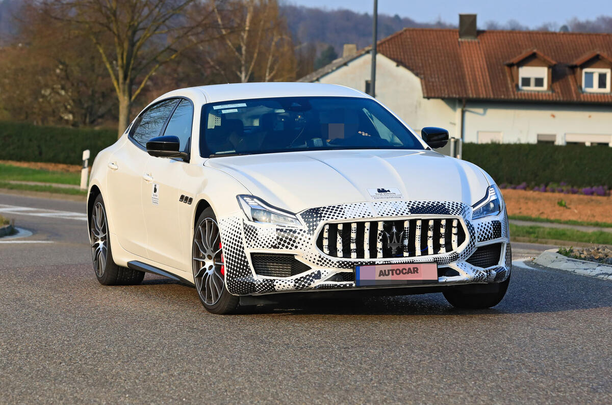 2021 Maserati Quattroporte prototype