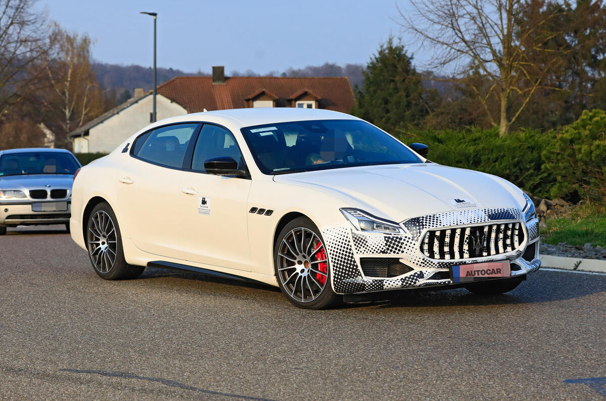 2021 Maserati Quattroporte prototype