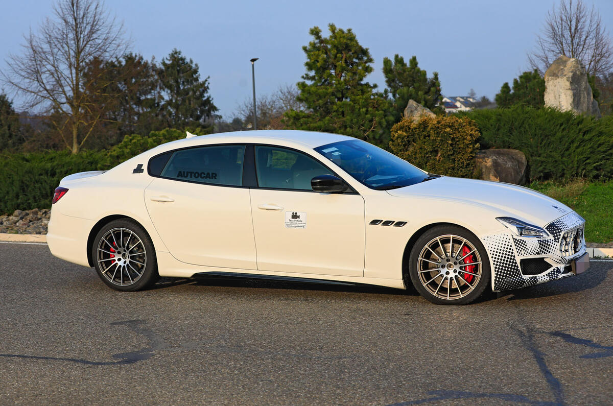 2021 Maserati Quattroporte prototype