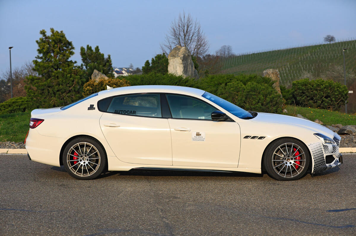 2021 Maserati Quattroporte prototype