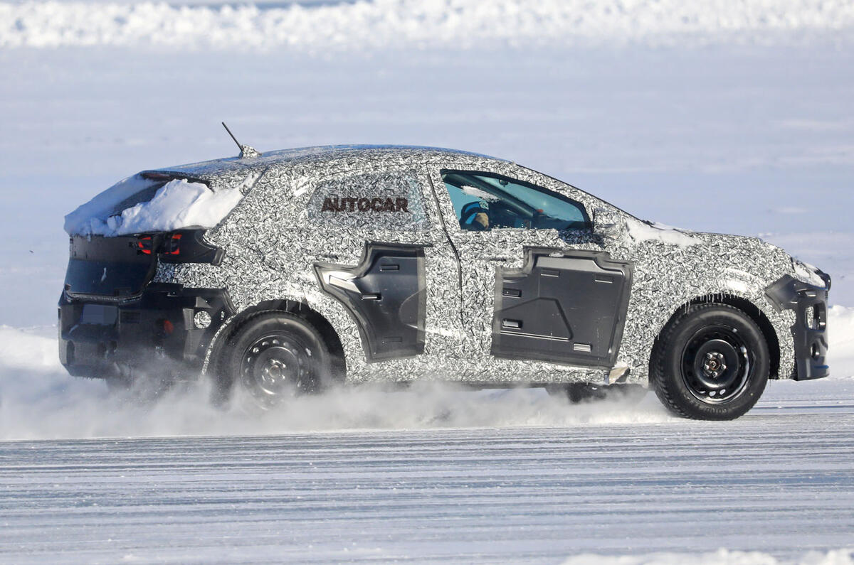 Ford Fiesta based SUV Ecosport replacement winter testing