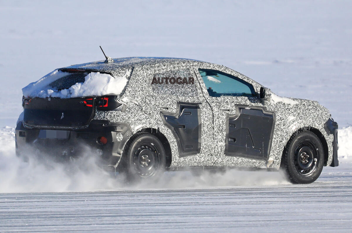 Ford Fiesta based SUV Ecosport replacement winter testing