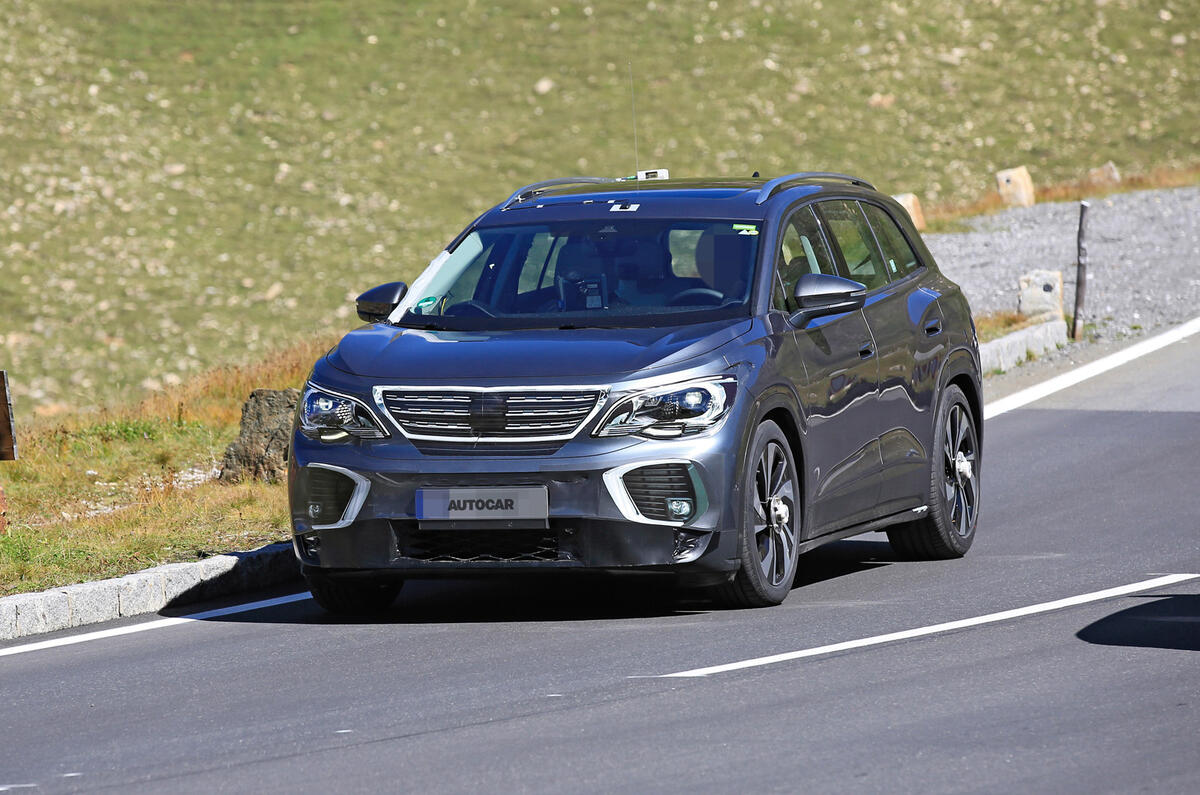 2021 Volkswagen ID 6 prototype - front 2021 Volkswagen ID 6 prototype - front