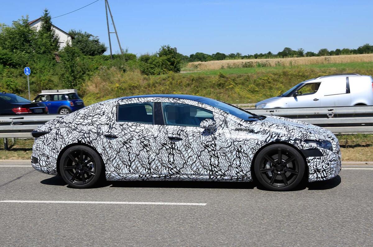 2021 Mercedes-Benz EQ S prototype spotted
