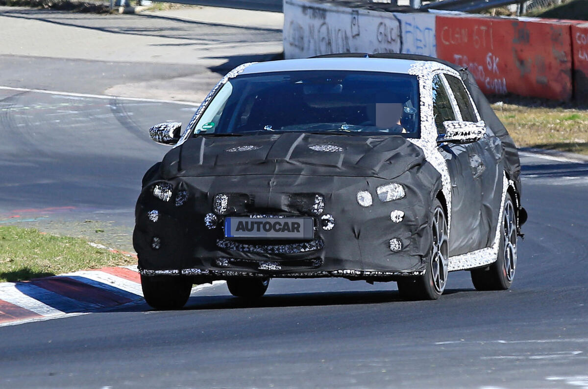 2021 Hyundai i20 N prototype at Nurburgring 2021 Hyundai i20 N prototype at Nurburgring