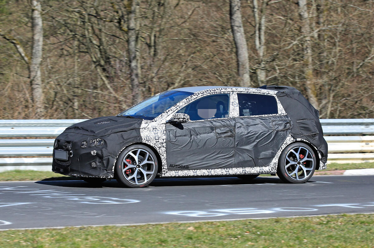 2021 Hyundai i20 N prototype at Nurburgring 2021 Hyundai i20 N prototype at Nurburgring