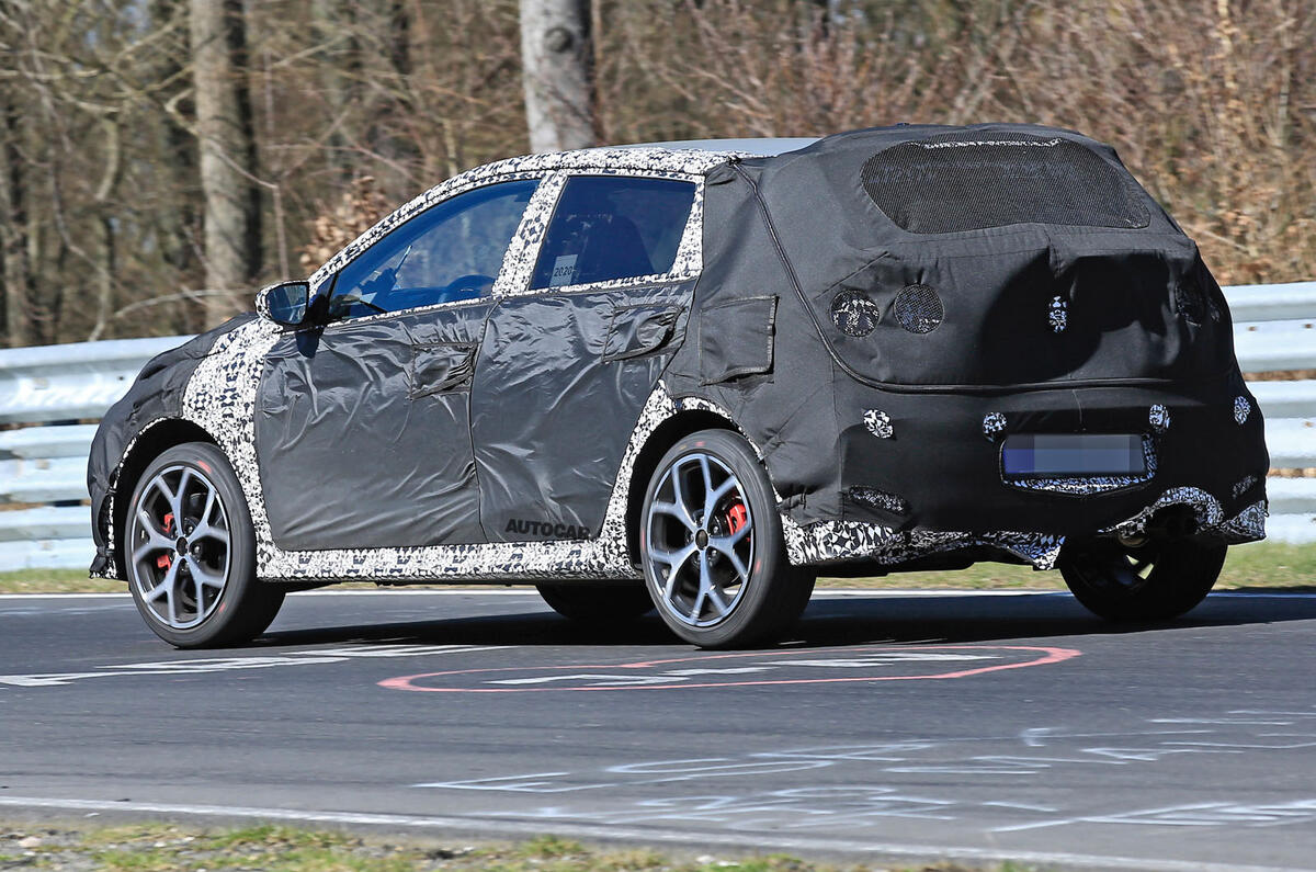 2021 Hyundai i20 N prototype at Nurburgring 2021 Hyundai i20 N prototype at Nurburgring