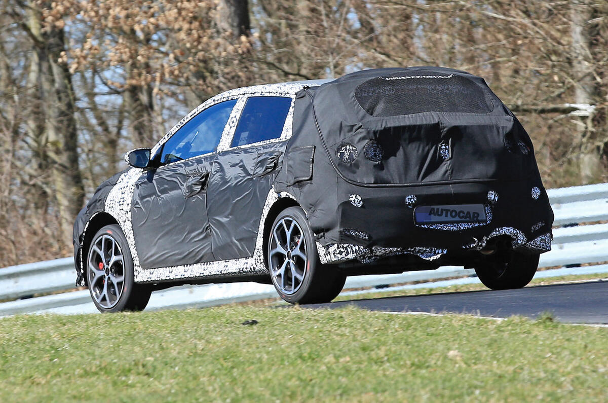 2021 Hyundai i20 N prototype at Nurburgring 2021 Hyundai i20 N prototype at Nurburgring