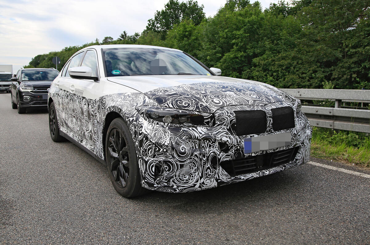 2020 electric BMW 3 Series prototype spy shots 2020 electric BMW 3 Series prototype spy shots