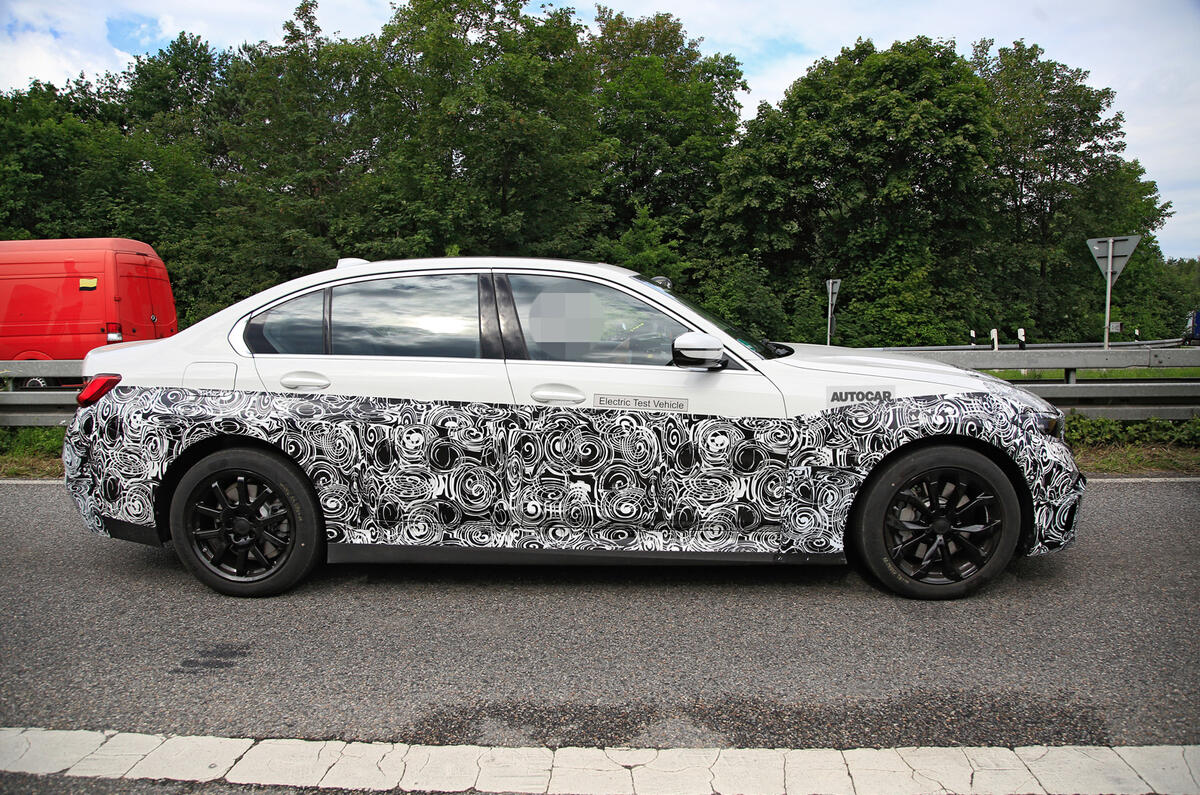 2020 electric BMW 3 Series prototype spy shots 2020 electric BMW 3 Series prototype spy shots