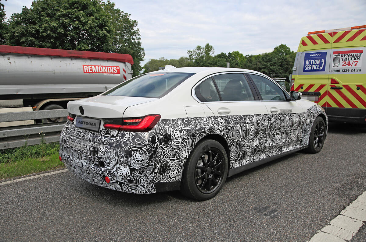 2020 electric BMW 3 Series prototype spy shots 2020 electric BMW 3 Series prototype spy shots