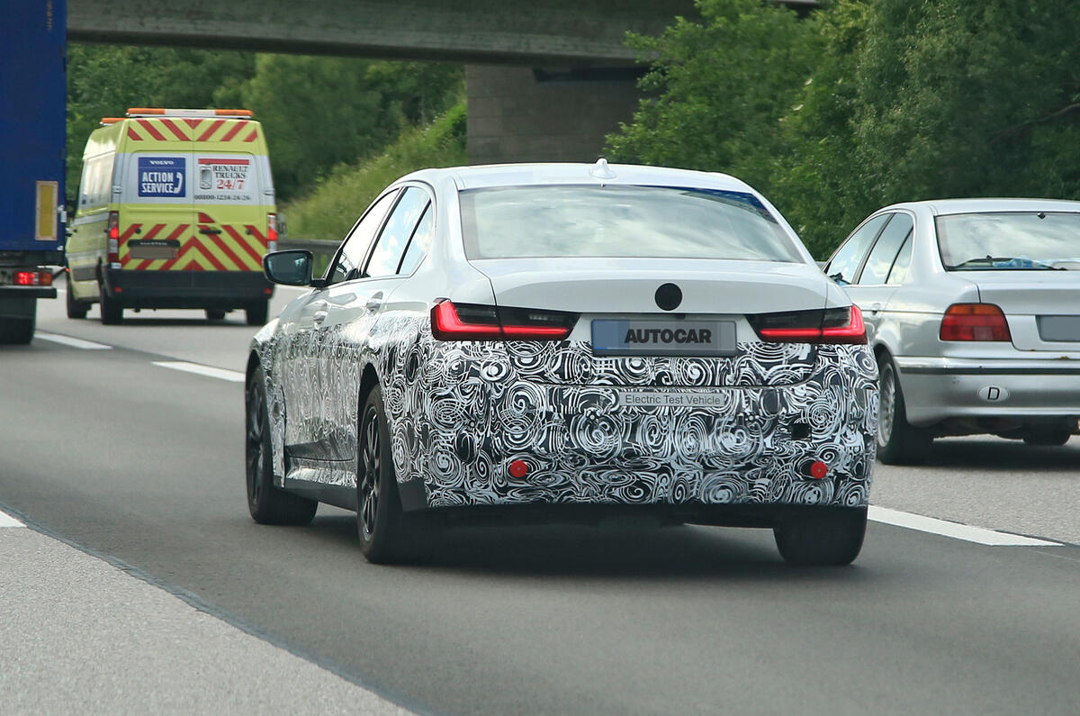 2020 electric BMW 3 Series prototype spy shots 2020 electric BMW 3 Series prototype spy shots