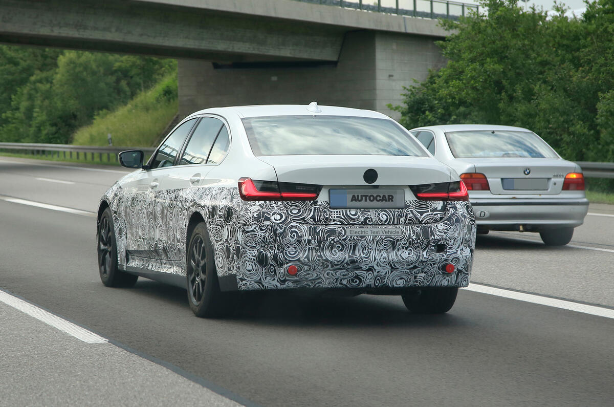 2020 electric BMW 3 Series prototype spy shots 2020 electric BMW 3 Series prototype spy shots