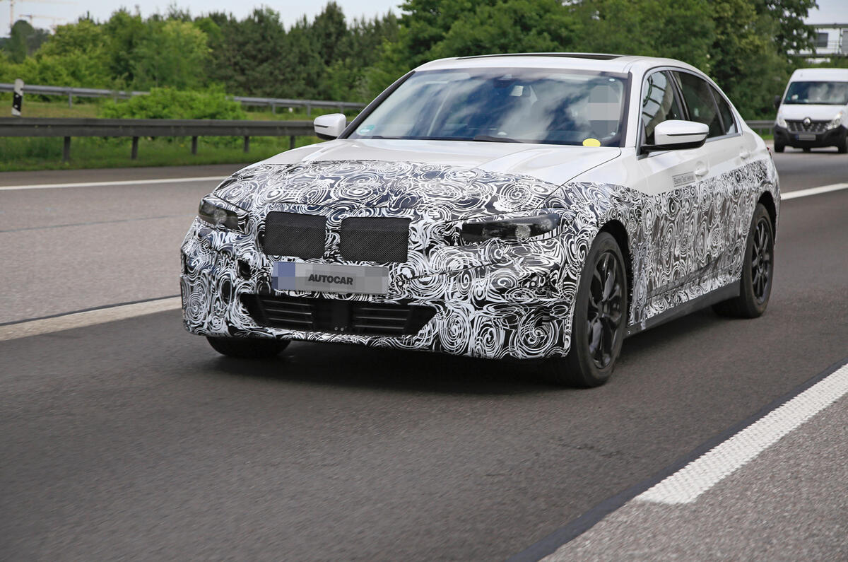 2020 electric BMW 3 Series prototype spy shots 2020 electric BMW 3 Series prototype spy shots