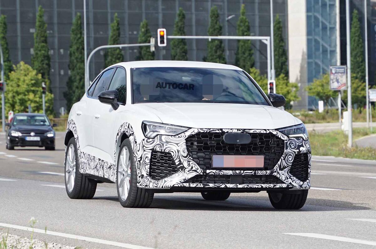 Audi RS Q3 Sportback spyshot