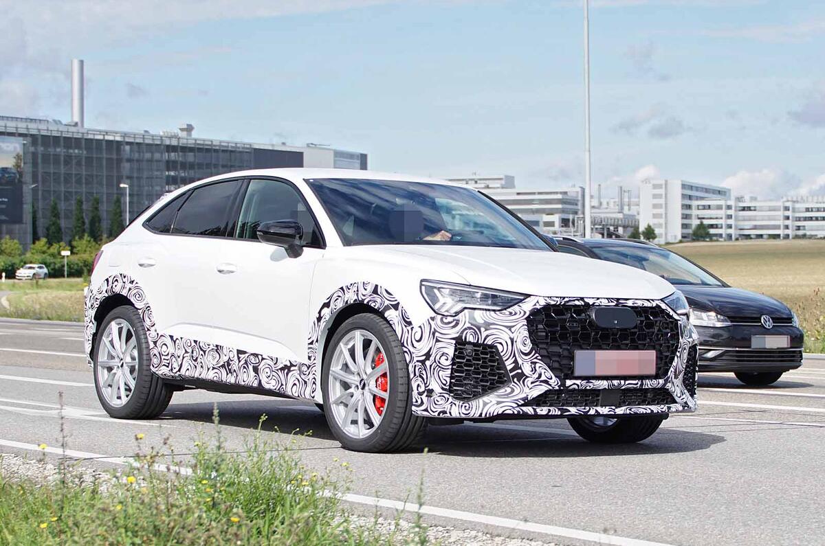 Audi RS Q3 Sportback spyshot