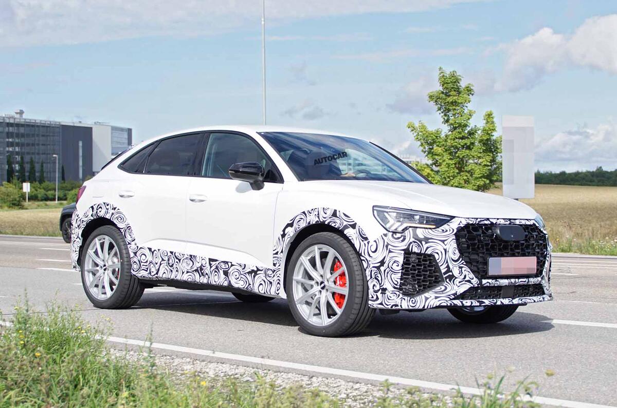 Audi RS Q3 Sportback spyshot