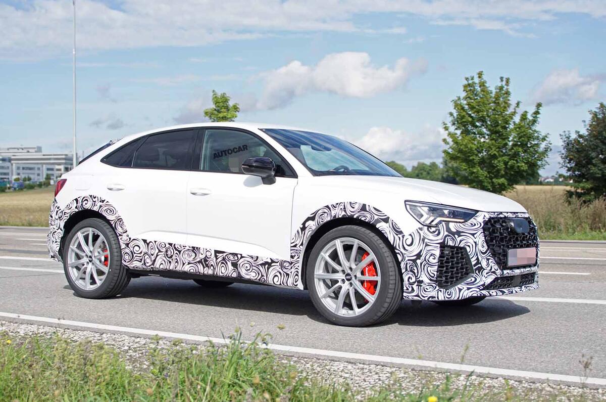 Audi RS Q3 Sportback spyshot