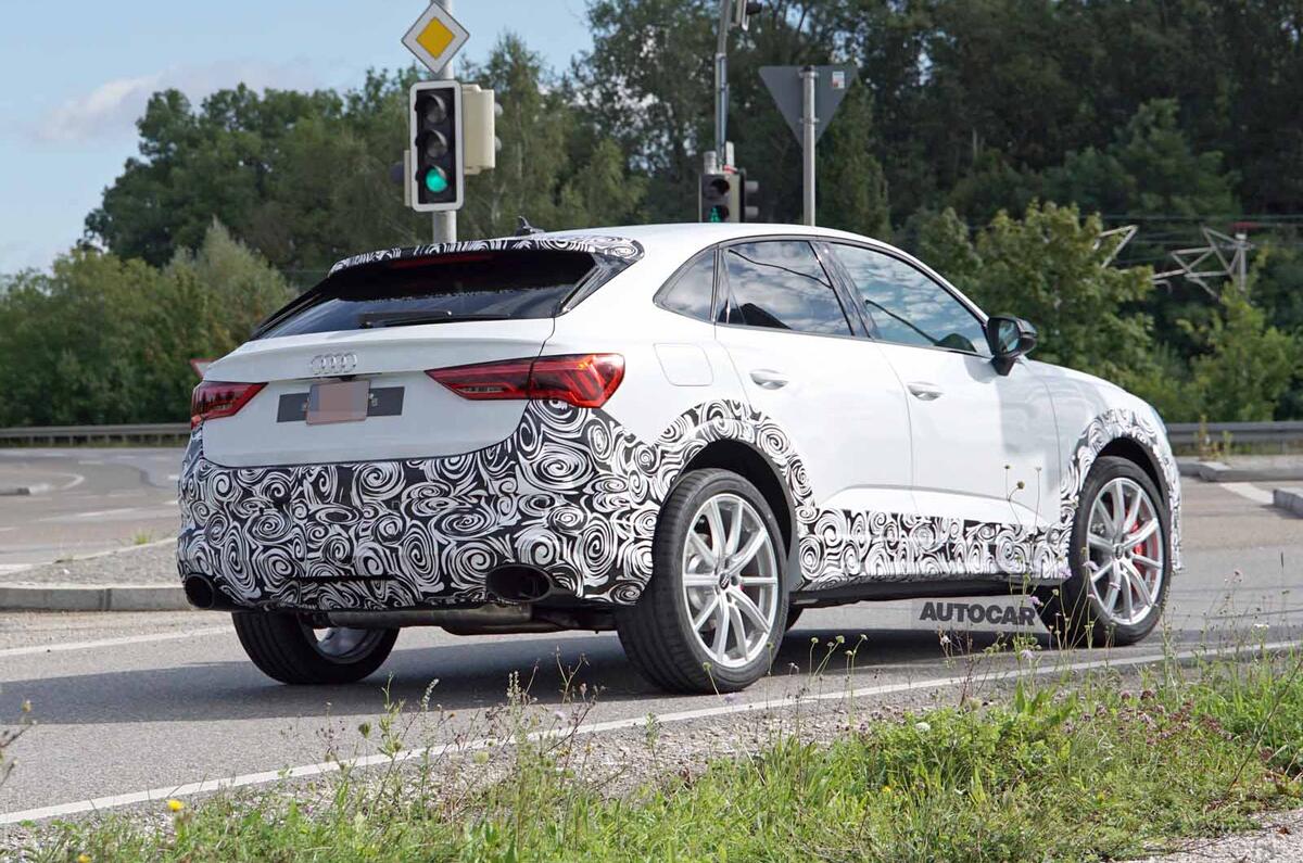 Audi RS Q3 Sportback spyshot