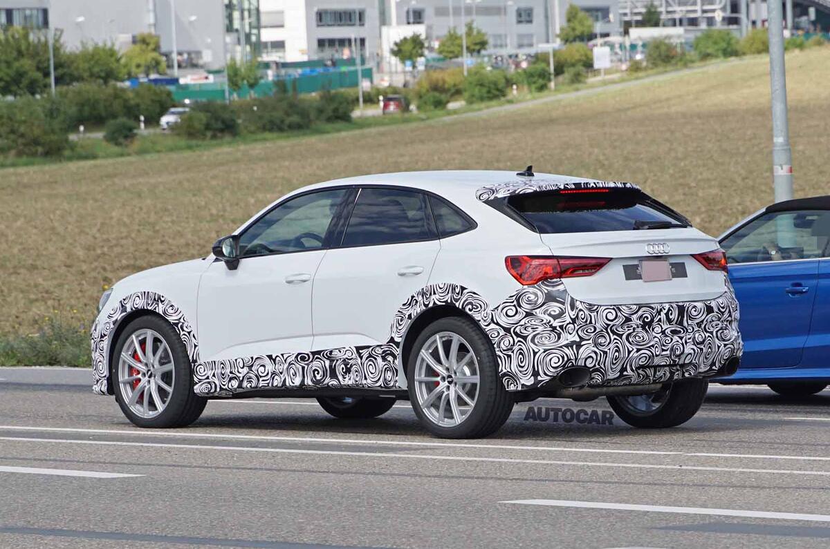 Audi RS Q3 Sportback spyshot