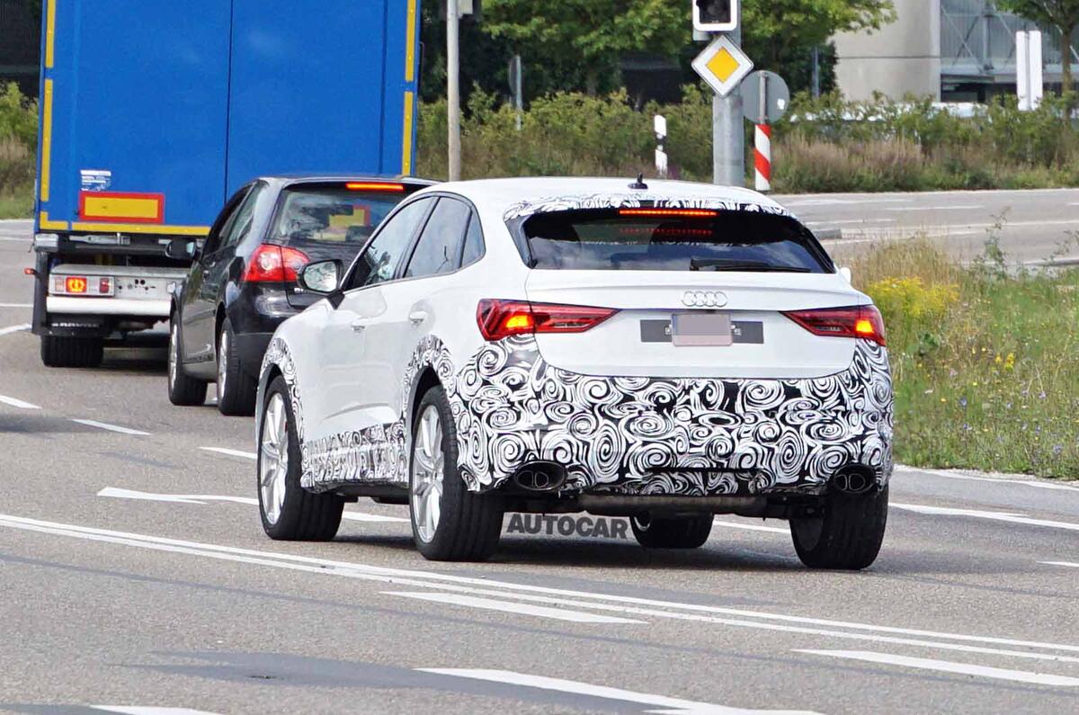 Audi RS Q3 Sportback spyshot