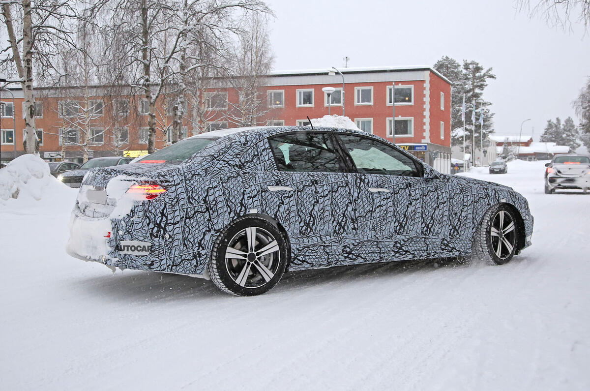 2021 Mercedes-Benz C-Class development mule 2021 Mercedes-Benz C-Class development mule