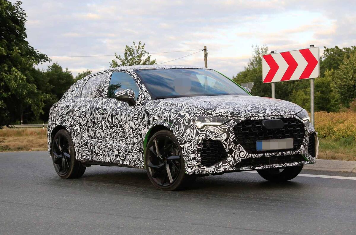Audi RS Q3 Sportback spyshot