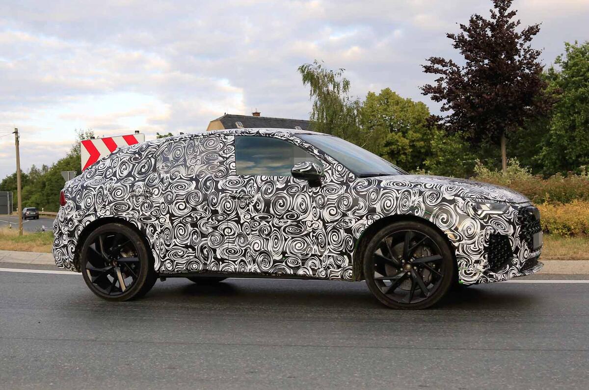 Audi RS Q3 Sportback spyshot