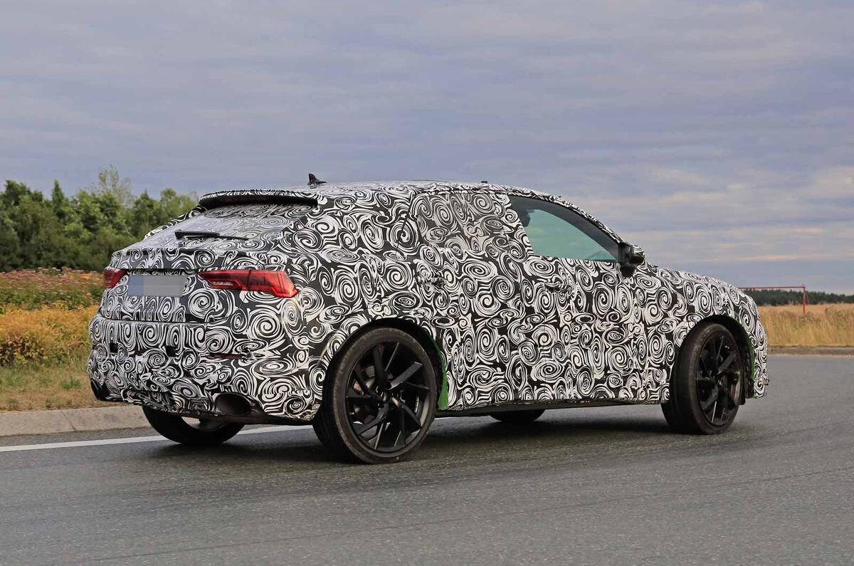 Audi RS Q3 Sportback spyshot