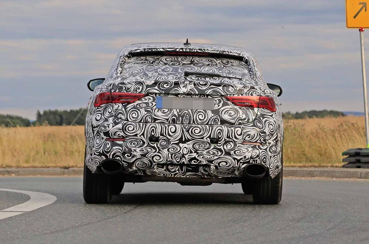 Audi RS Q3 Sportback spyshot