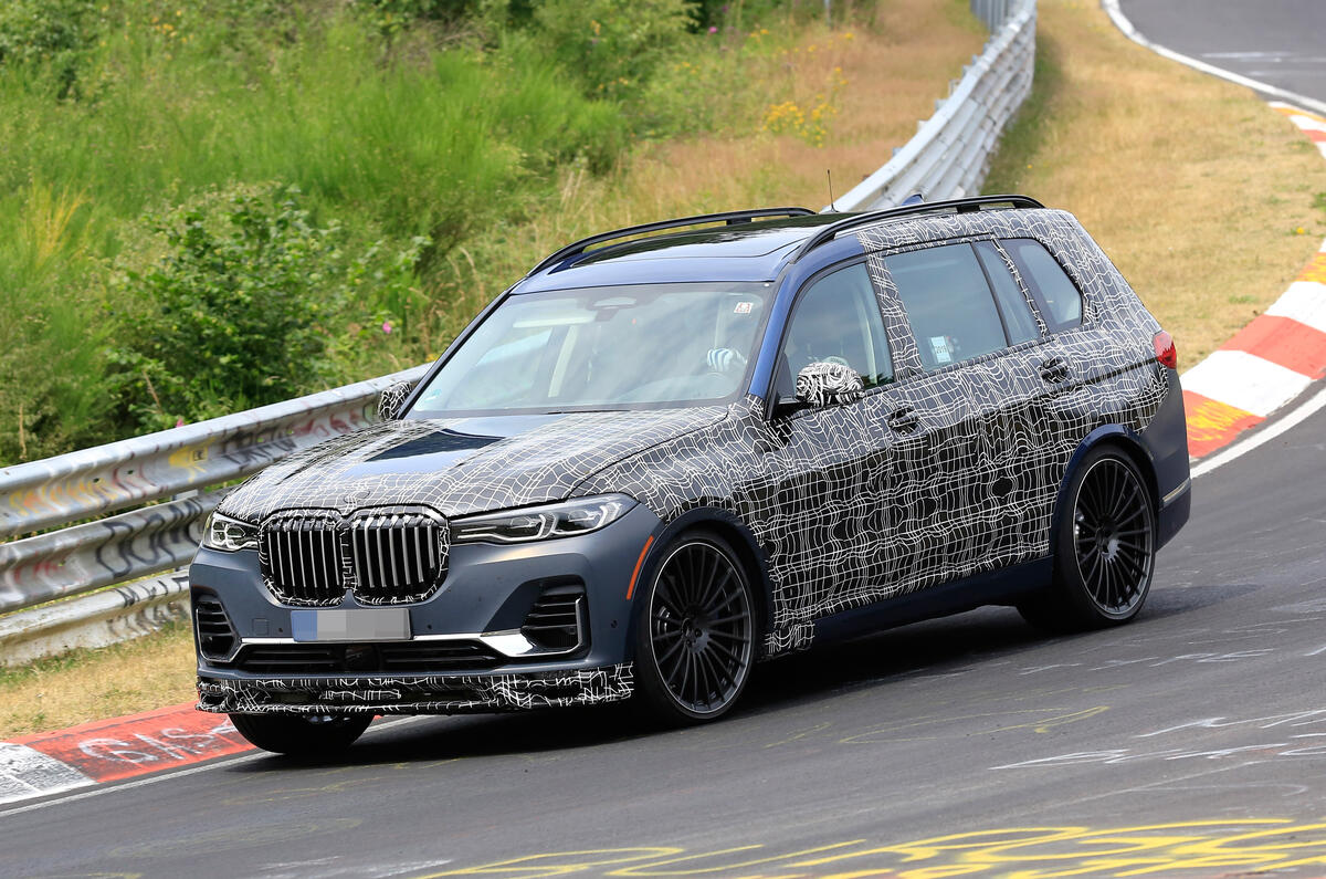 Alpina X7 spotted for the first time
