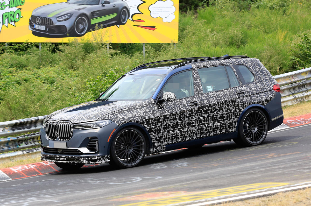 Alpina X7 spotted for the first time