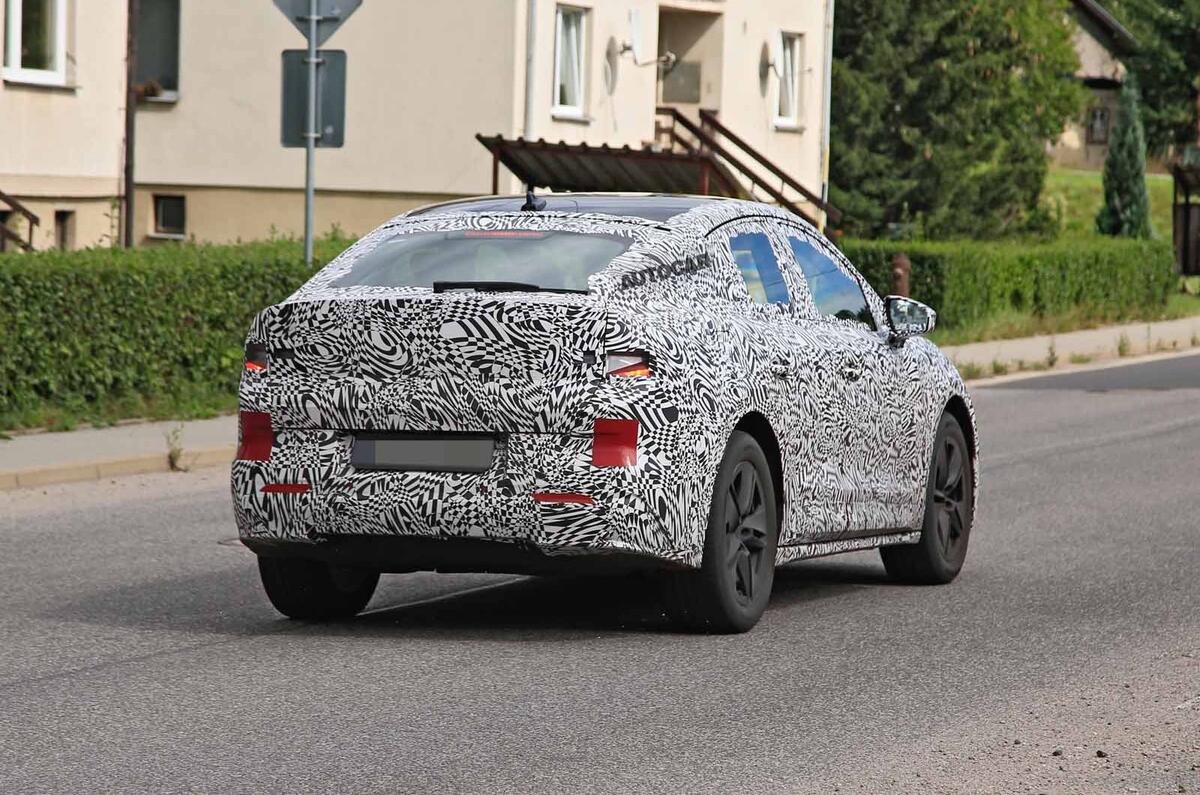 Skoda Enyaq iV coupe rear Skoda Enyaq iV coupe rear