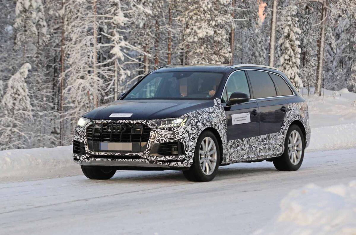 Audi Q7 2019 facelift