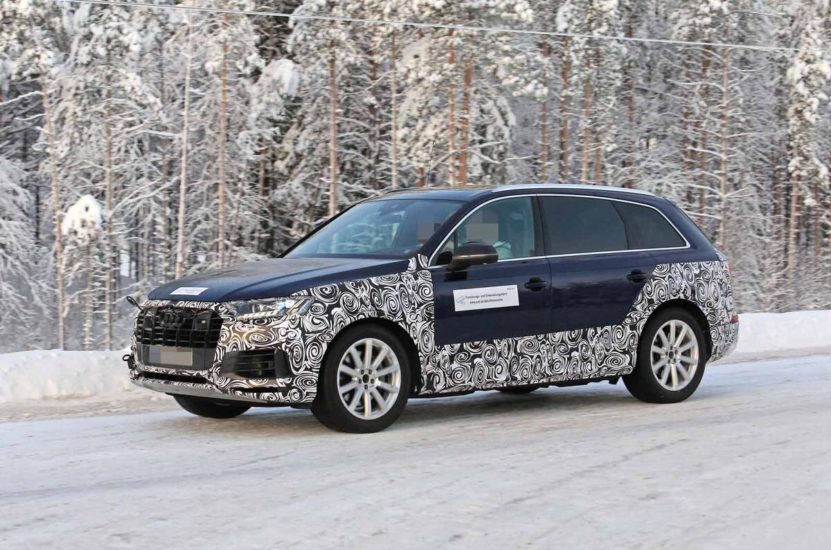 Audi Q7 2019 facelift