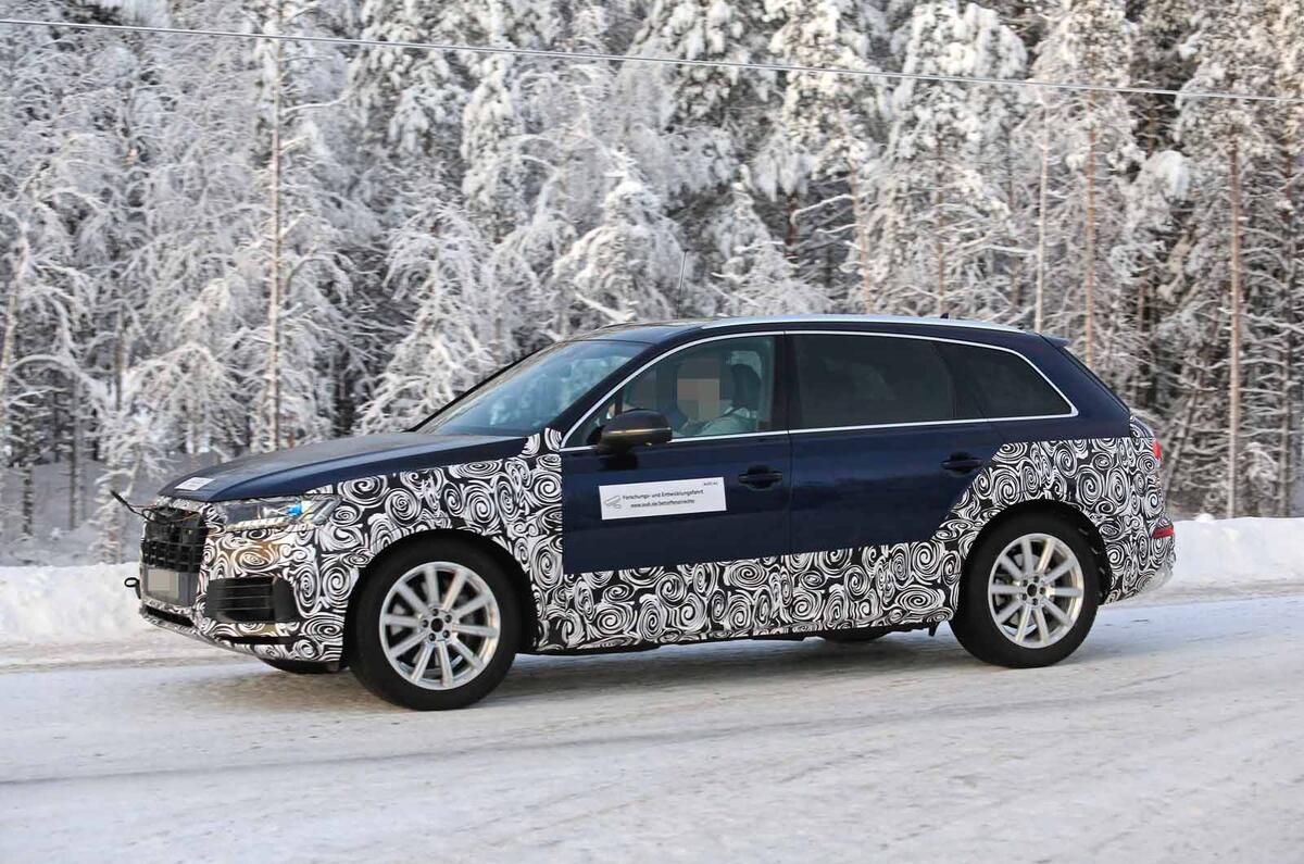 Audi Q7 2019 facelift