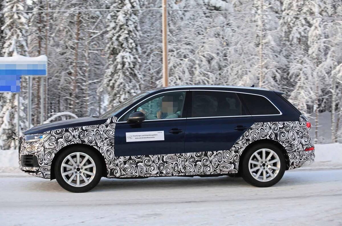 Audi Q7 2019 facelift