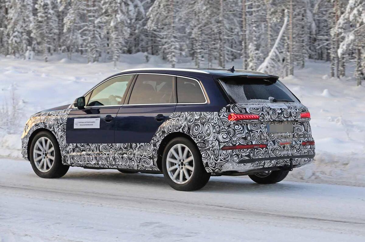 Audi Q7 2019 facelift