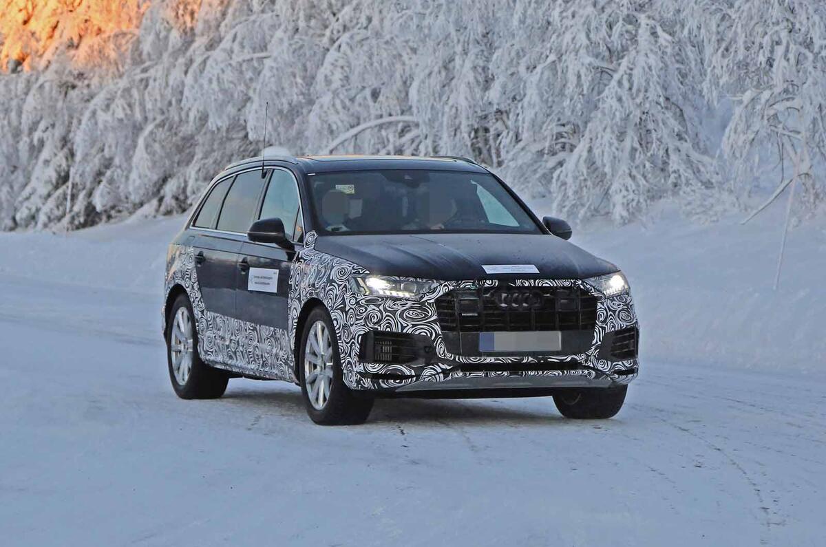 Audi Q7 2019 facelift