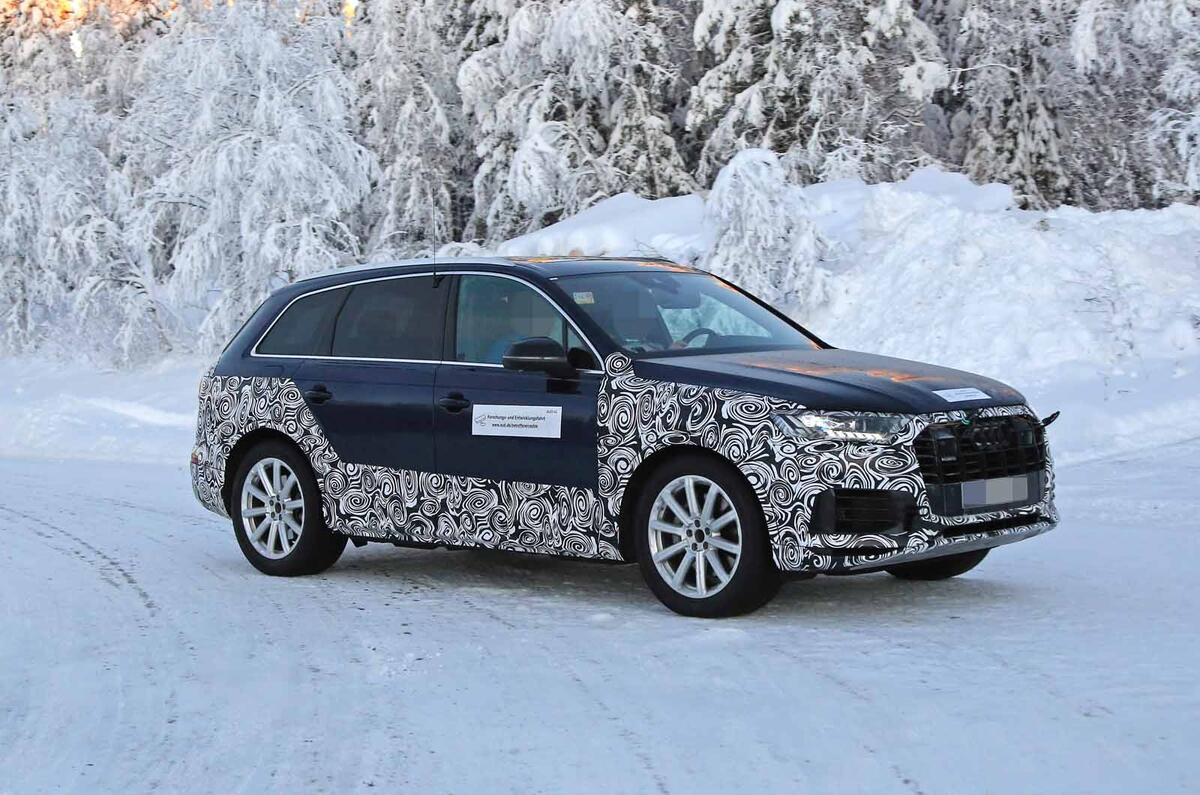 Audi Q7 2019 facelift