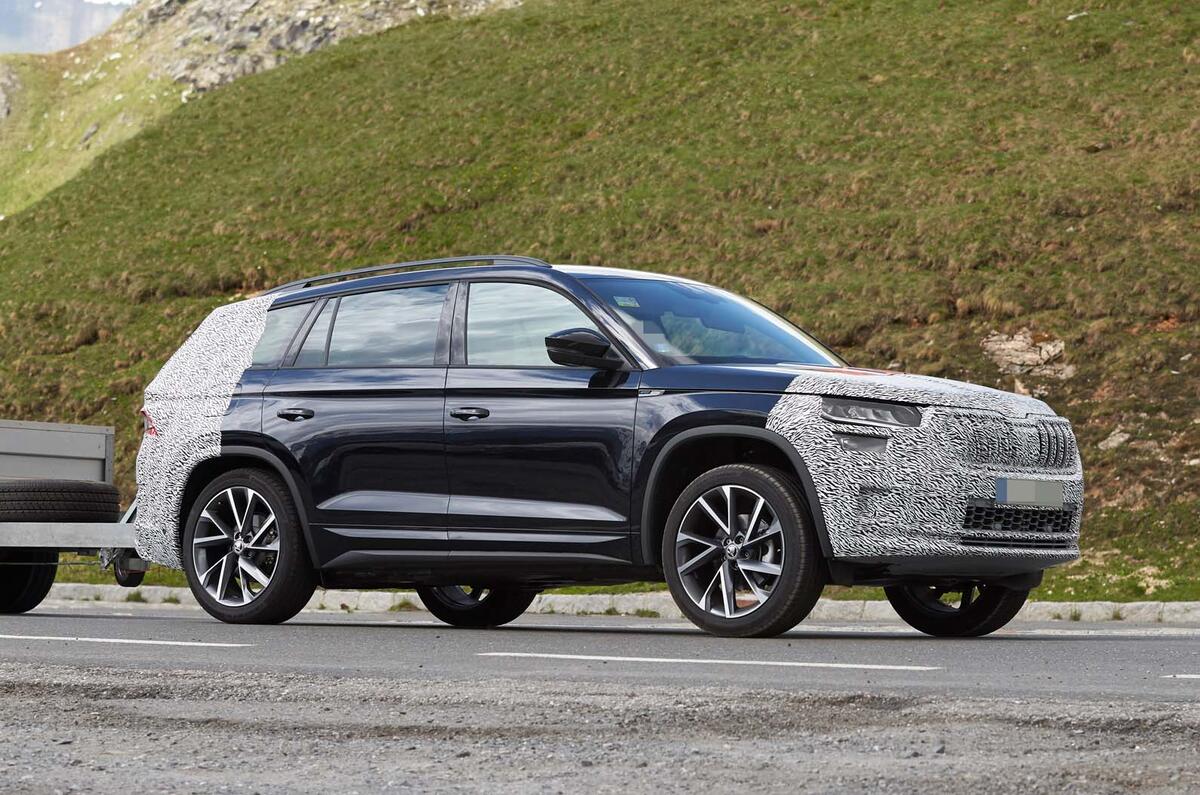 2020 Skoda Kodiaq spy shots