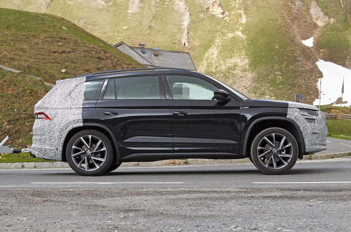 2020 Skoda Kodiaq spy shots