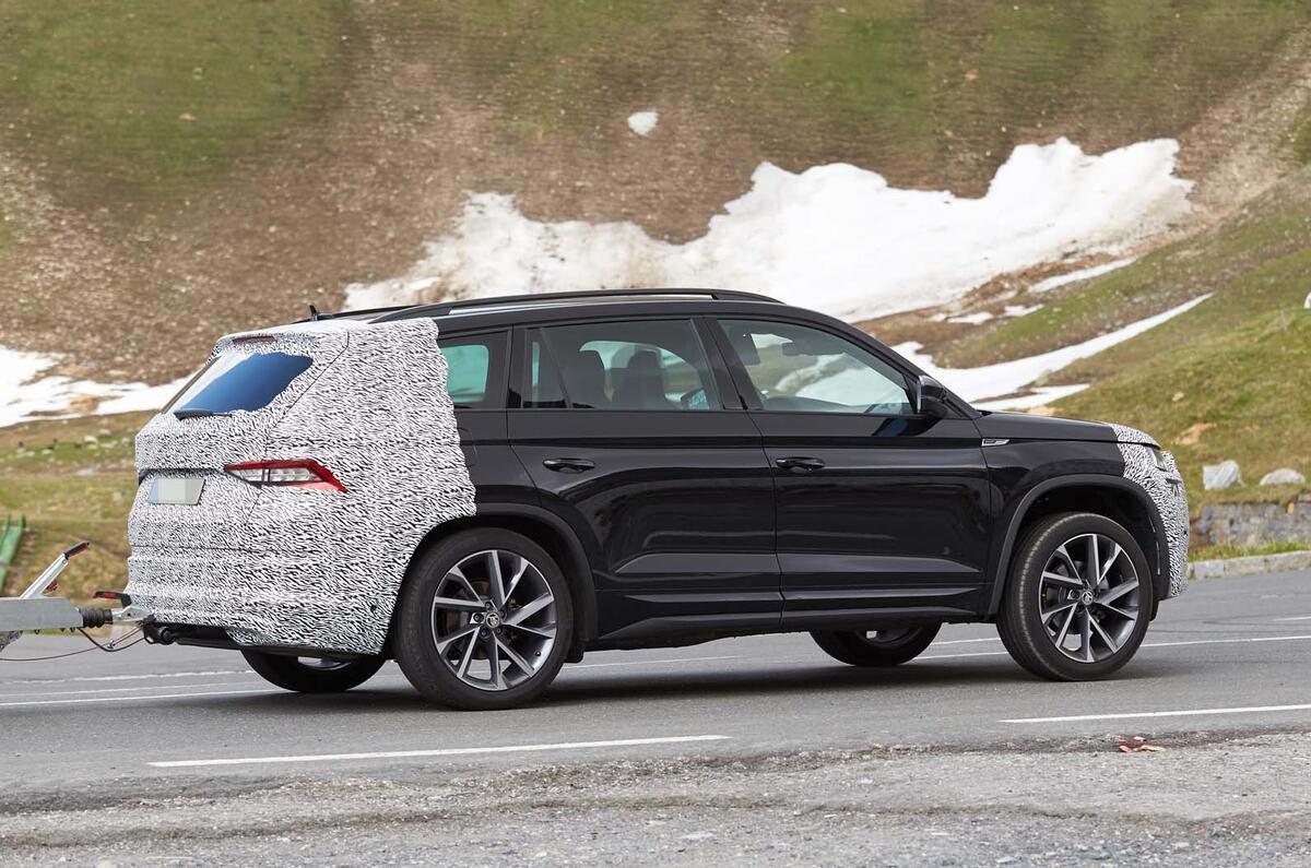 2020 Skoda Kodiaq spy shots