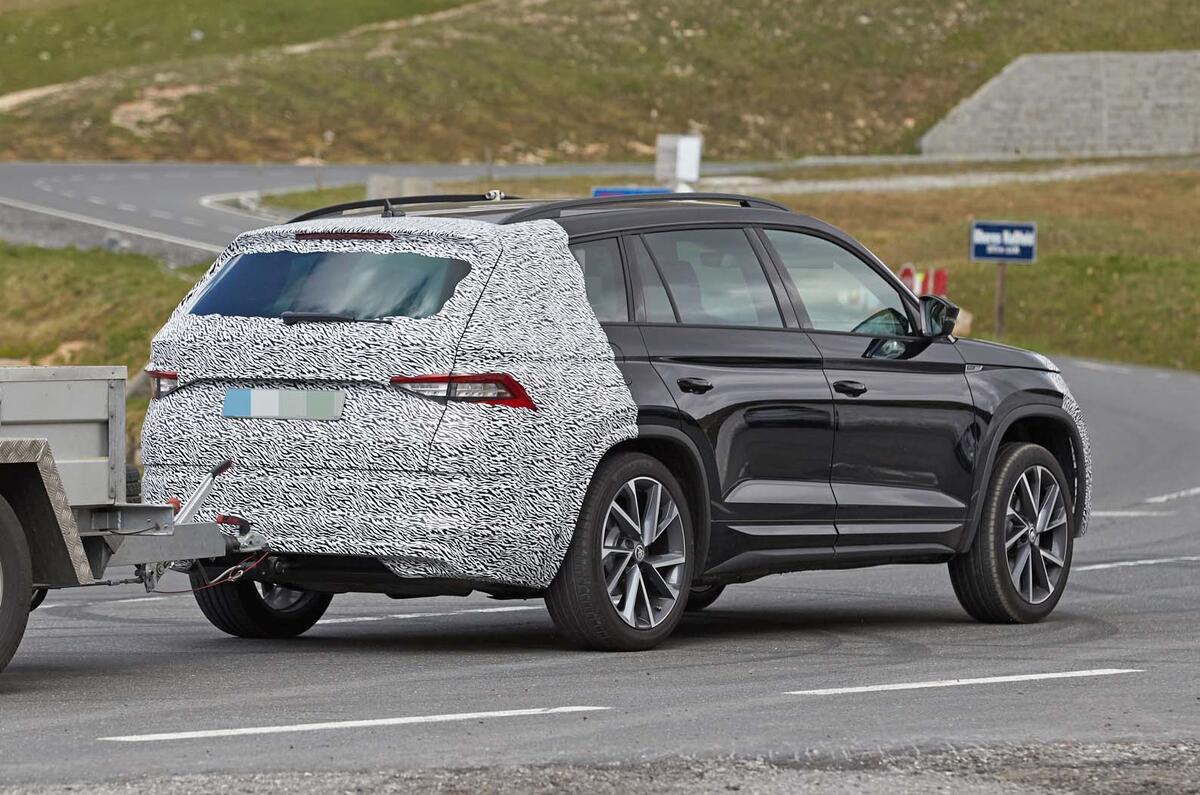 2020 Skoda Kodiaq spy shots