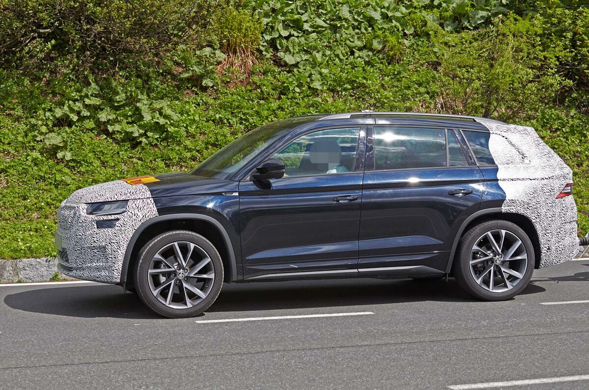 2020 Skoda Kodiaq spy shots