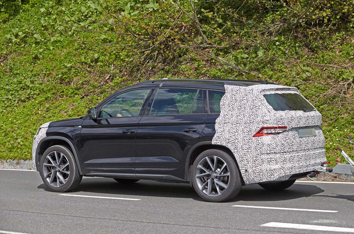 2020 Skoda Kodiaq spy shots